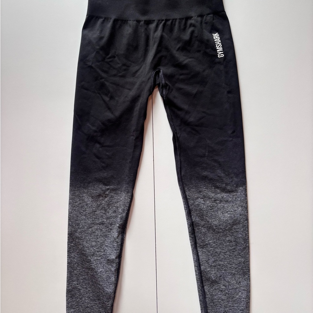 Gymshark Black and Gray Leggings